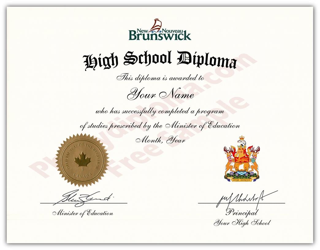 Fake High School & Secondary Diplomas